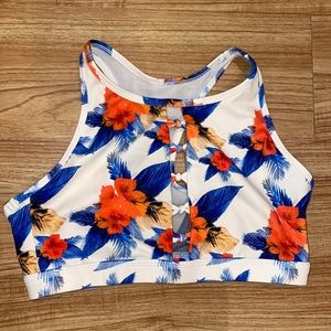 Born Primitive - tie front sports bra